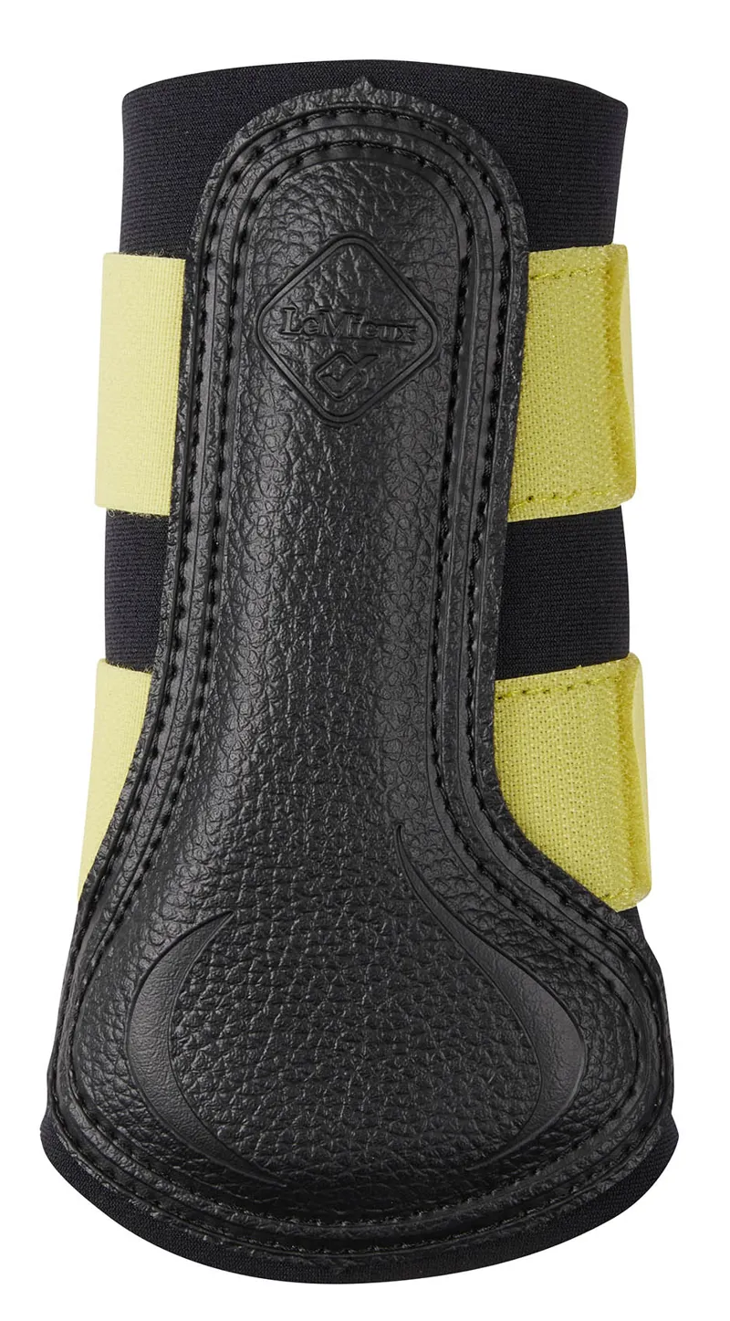 Mini LeMieux Brushing Boots in Citron-2
